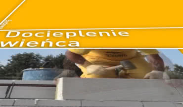 Jak wykonać i ocieplić wieniec w systemie Ytong?