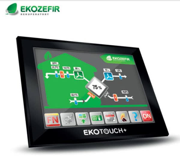 Sterownik grupowy Ekotouch (Ekotouch+) do central Ekozefir