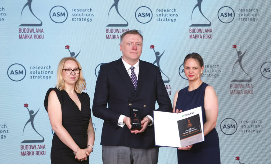 FAKRO wśród liderów Rankingu Budowlana Marka Roku 2025